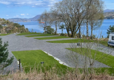 Camping at the Fjord