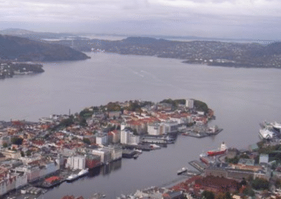 View over Bergen