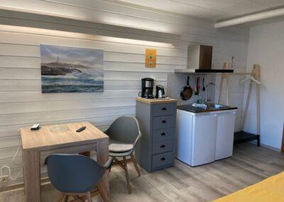 Kitchen in motelroom